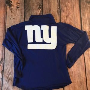 NY Giants sequin back ladies pullover